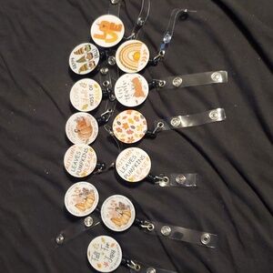 12 brand new fall retractable badge clip
